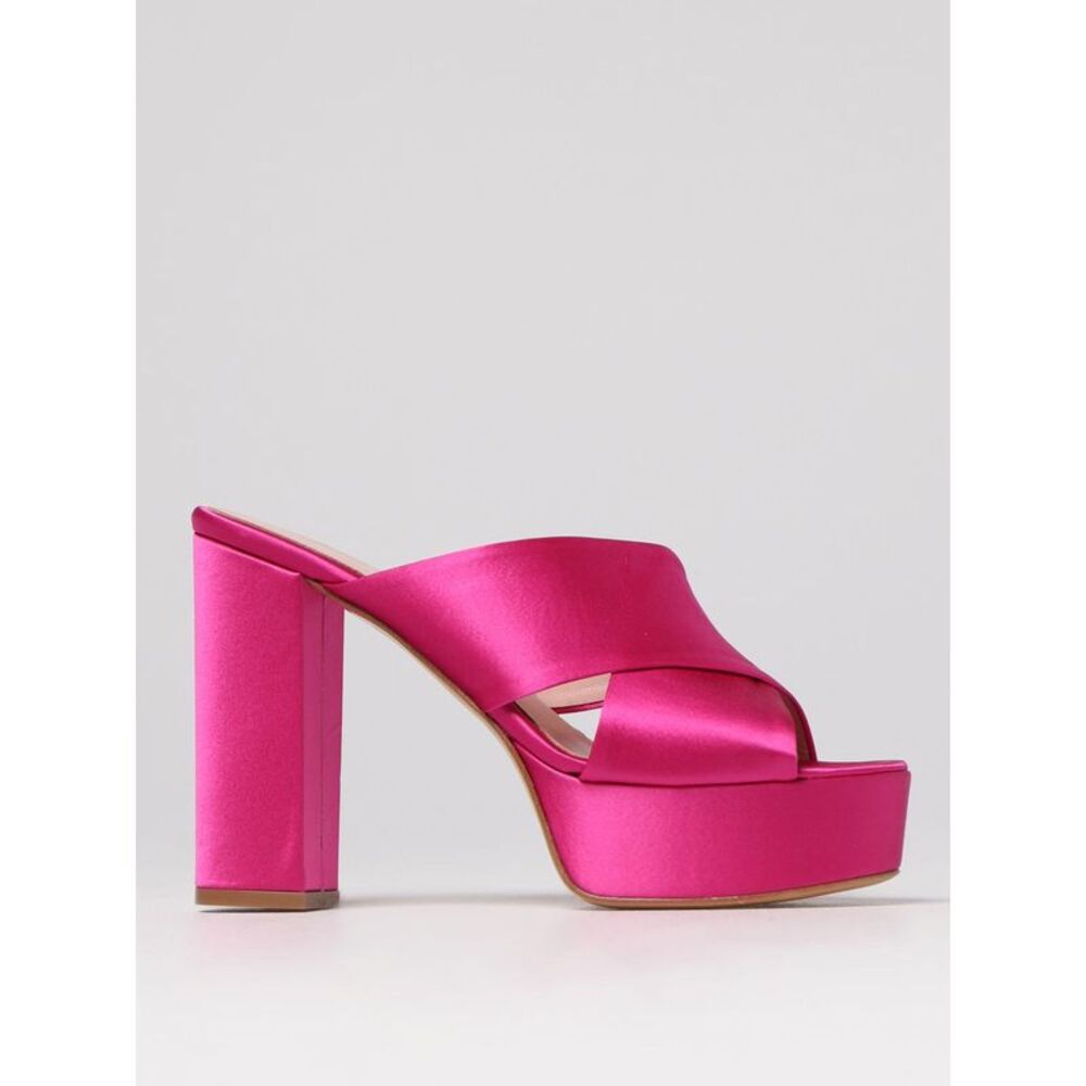 Anna F. Heeled Sandal Woman Fuchsia